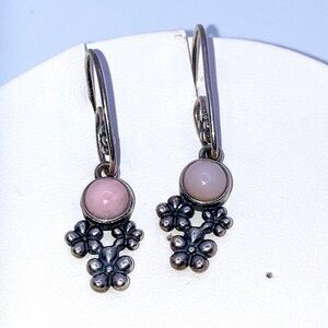 Pandora Pink Opal Sterling Bouquets Flower Compose 290631 Retired Rare 1.3”